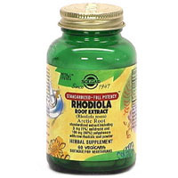 Rhodiola Root Extract (SFP) 60 caps "Solgar"
