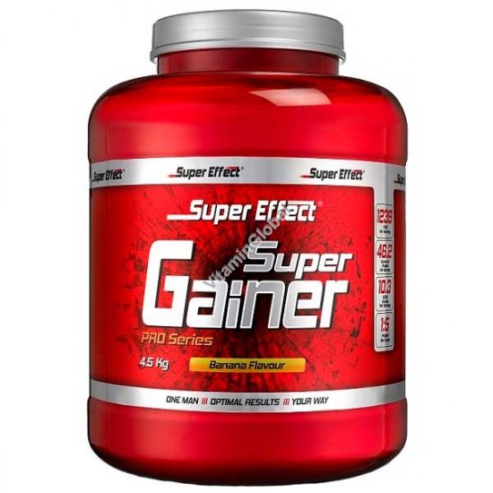 Kosher Super Gainer Banana Flavor 4500g - Super Effect