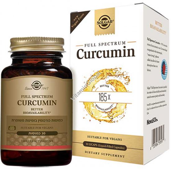 Full Spectrum Curcumin 30 licaps - Solgar