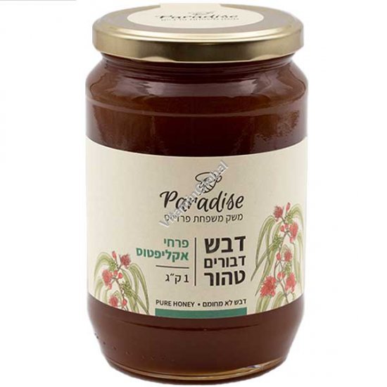 Pure Eucalyptus Blossom Honey, 1 kg (2.2 lb) - Paradise Bee Farm