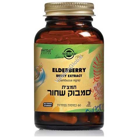 Elderberry Extract (SFP) 60 capsules - Solgar
