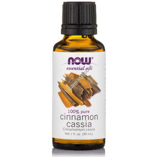 Cinnamon Cassia Oil 100% Pure 30 ml (1 fl oz) - Now Essential Oils