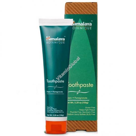 Neem & Pomegranate Toothpaste 5.29 oz (150g) - Himalaya Herbals