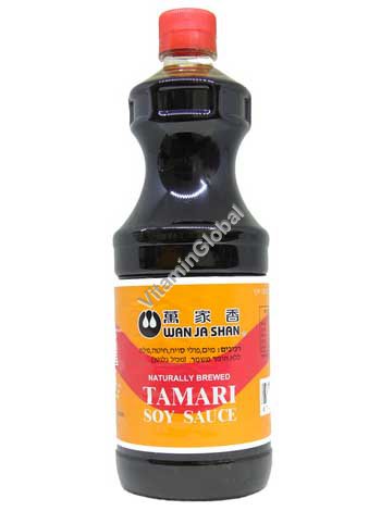 Kosher Naturally Brewed Tamari Soy Sauce 1L - Wan Ja Shan