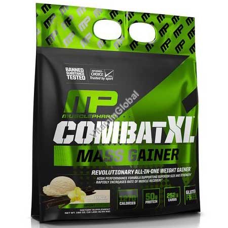 Combat XL Mass Gainer Vanilla Flavor 5.44kg - MusclePharm
