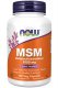 MSM Methylsulfonylmethane 1000 mg Joint Health 120 Veg capsules - Now Foods