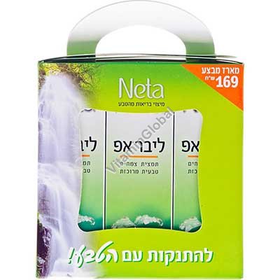 Liver Up Kosher Herbal Extract 150ml (3X50ml) - Neta