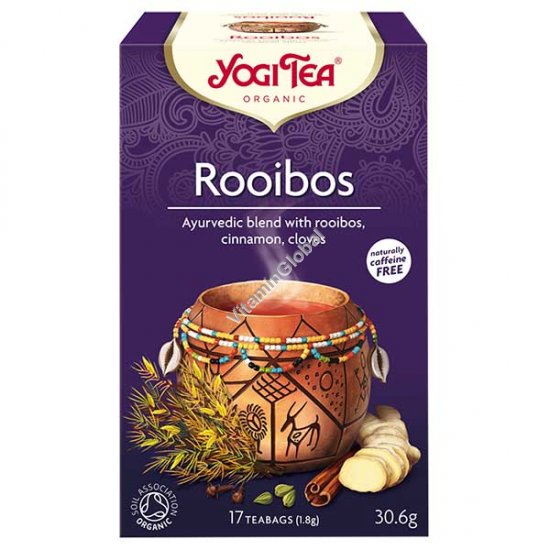 Rooibos Organic African Spice 17 teabags - Yogi Tea