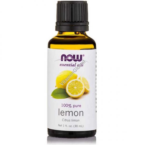 Lemon Essential Oil 30ml (1 fl oz) - Now Essential Oils