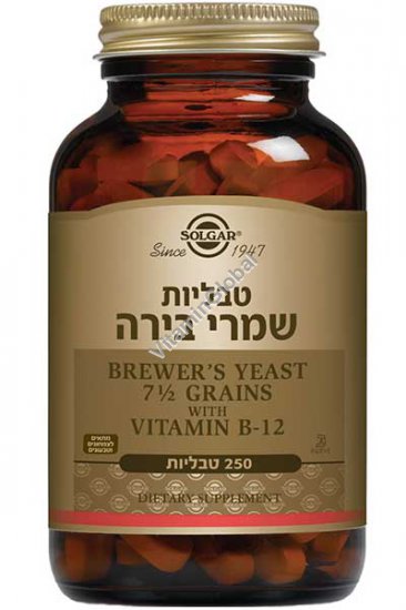 Brewer\'s Yeast with B Vitamins 250 tablets - Solgar