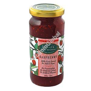 No Sugar Added Raspberry Jam 284g - Beit Yitzhak