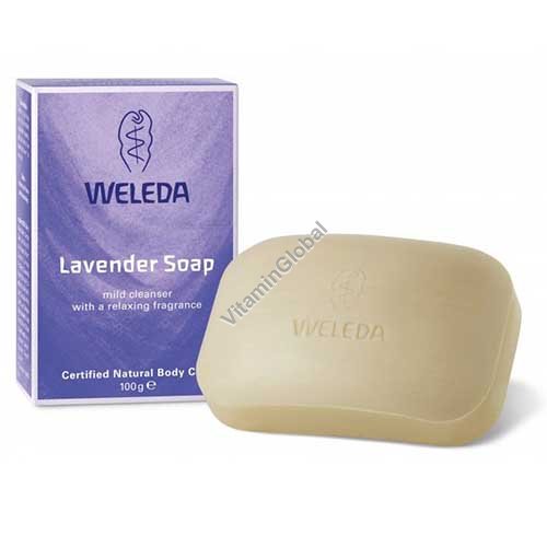 Natural Lavender Soap 100g - Weleda