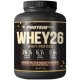 Kosher Badatz, Whey26 Whey Protein Powder, Peanut Butter-Nougat Flavor, 2 kg (4.4 lb) - Protein Maxx