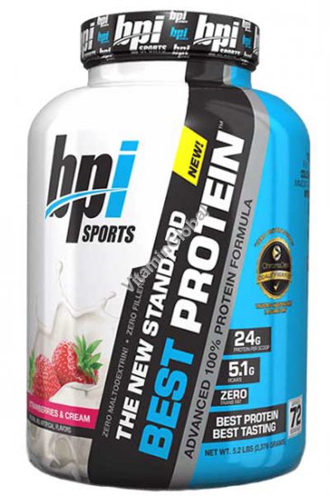 Best Protein Strawberries & Cream Flavor 2.376 grams - BPI Sports