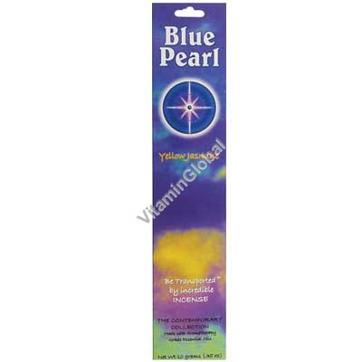 Yellow Jasmine Natural Incense Sticks 10g - Blue Pearl