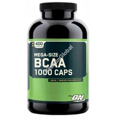 BCAA 1000 mg 400 Capsules - Optimum Nutrition