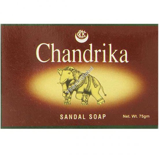 Ayurvedic Sandal Bar Soap 75g (2.64 oz) - Chandrika