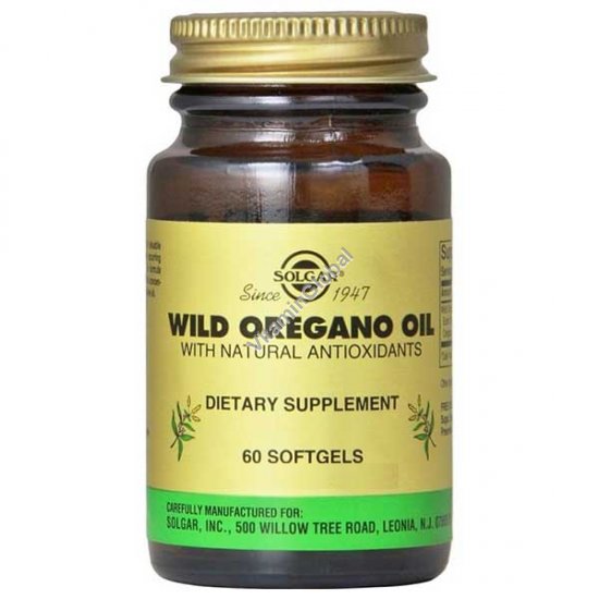 Wild Oregano Oil 60 Softgels - Solgar