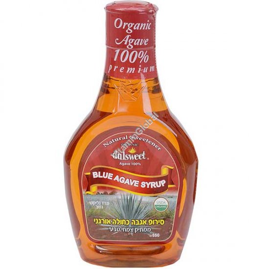 Organic Blue Agave Syrup 660g (23.2 OZ) - Dulsweet