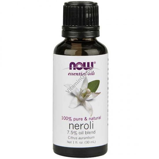 Neroli 7.5% Oil Blend 30ml (1 fl oz) - Now Essential Oils