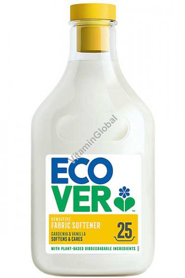 Ecological Fabric Softener Gardenia & Vanilla 750ml - Ecover