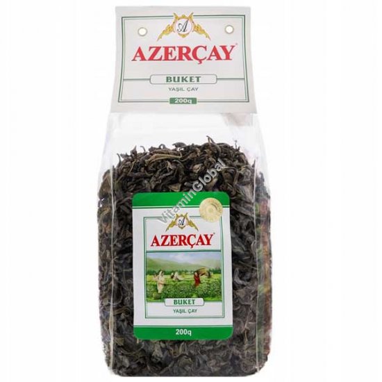 Natural Azerbaijani Whole Leaf Green Tea 200g (7.05 oz) - Azercay