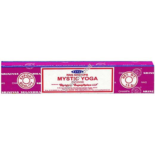 Nag Champa Mystic Yoga Hand-Rolled Incense Sticks 15g - Satya