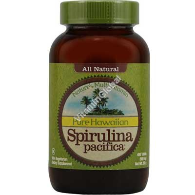 Pure Hawaiian Spirulina 500 mg 400 tabs - Nutrex