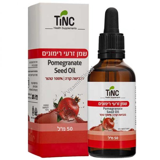 Cold-Pressed Pomegranate Seed Oil 50 ml (1.69 fl oz) - Tinc