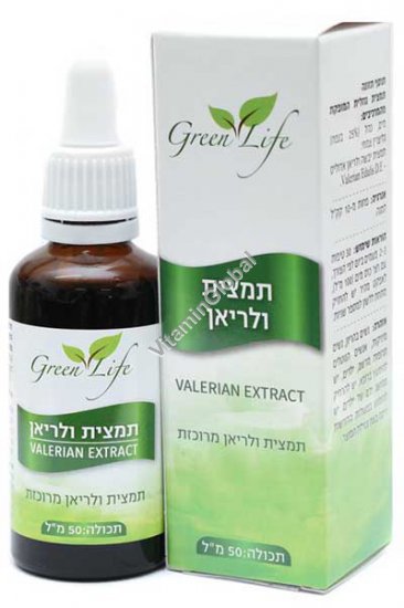 Kosher Badatz Valerian Drops 50 ml - Green Life