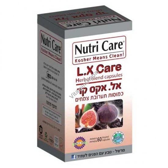 L.X Laxi Care for the prevention and treatment of constipation 60 capsules - Nutri Care