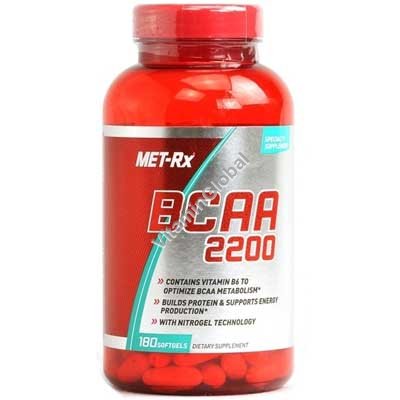 BCAA 2200 180 softgels - MET-Rx