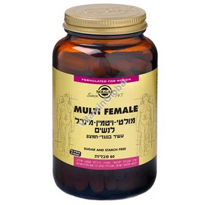 Multi Female 60 tablets - Solgar