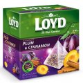 Plum & Cinnamon Fruit Tea 20 pyramid tea bags - Loyd