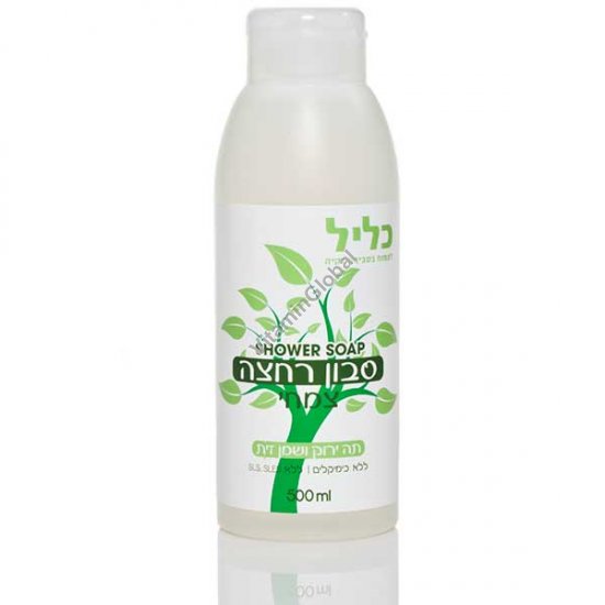 Green Tea and Olive Oil Shower Gel 500 ml (16.9 fl oz) - Clil