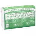 Hemp Green Tea Pure Castile Soap 140g (5 US OZ) - Dr. Bronner