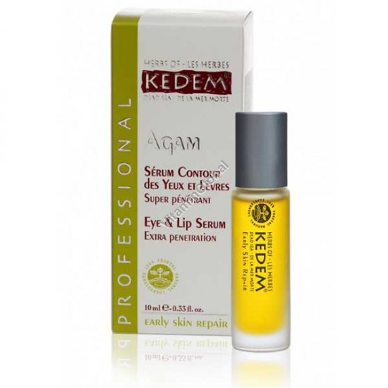 Agam - Eye & Lip Plant Based Serum 10ml (0.33 fl. oz.) - Herbs of Kedem