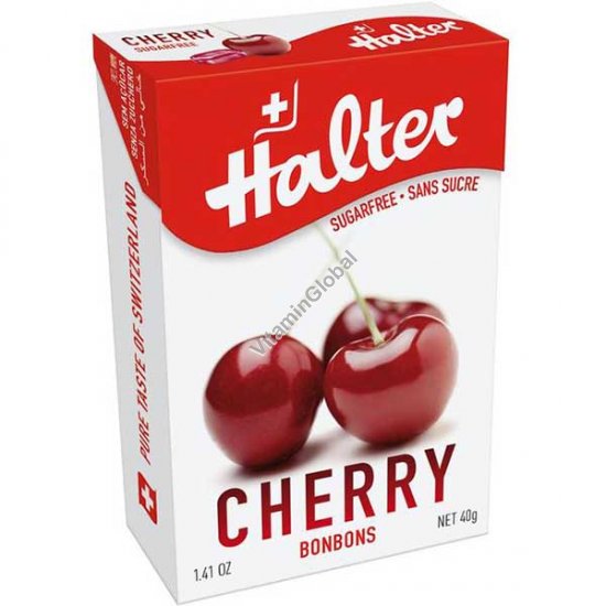 Sugar-Free Cherry Bonbons 40g - Halter