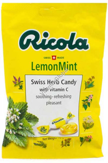 Lemon Mint Herbal Candies 70g - Ricola