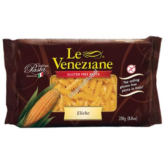 Gluten Free Corn Pasta Eliche 250g - Le Veneziane