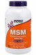 MSM Methylsulfonylmethane 1000 mg Joint Health 240 Veg capsules - Now Foods