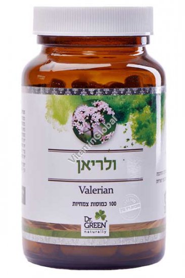 Kosher L\'Mehadrin Valerian Root 100 capsules - Dr. Green