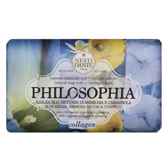 Philosophia, Collagen & Ginseng Natural Soap Bar 250g - Nesti Dante