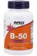 B-50 Complex 100 capsules - NOW Foods