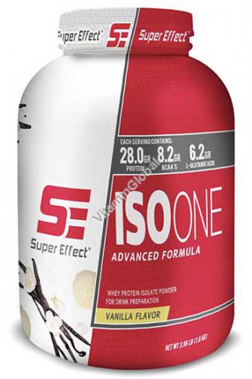 Whey Protein Isolate IsoOne Vanilla Flavor 1.8kg -Super Effect