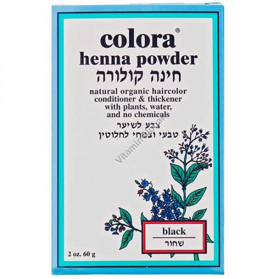 Henna Powder Black 60g (2 oz.) - Colora