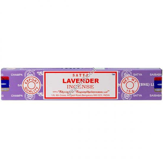 Lavender Hand-Rolled Incense 15g - Satya