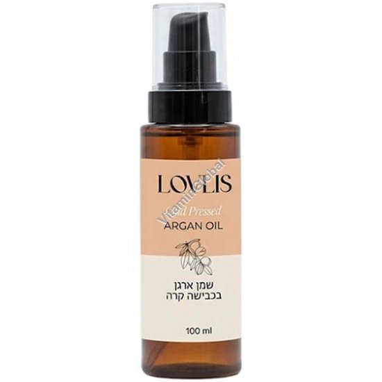 Pure Cold-Pressed Argan Oil 100 ml (3.38 fl oz) - Lovlis