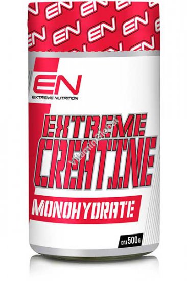 Creatine Monohydrate Powder, Badatz Kosher Certified, 500 g (17.63 oz) - Extreme Nutrition