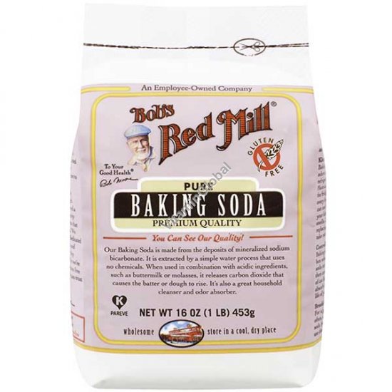 Gluten free baking soda 453g 1lb bob s red mill